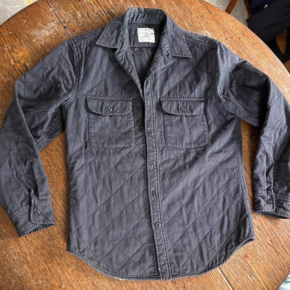 Coal Grey JCREW work shirt size Men’s Small